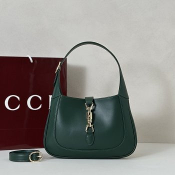 Gucci Jackie 1961 Medium 1:1 Mirror 820415 Green Bag