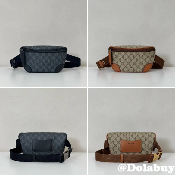 Gucci 821165/821162 GG Emblem Small Belt Knockoff Bag