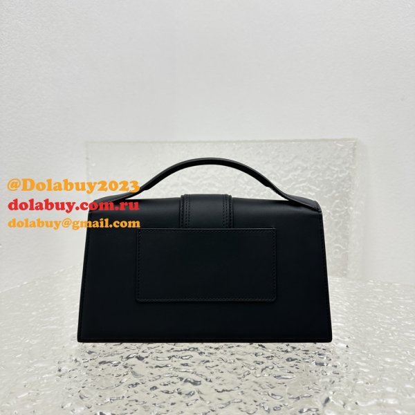 The Jacquemus Bambino Leather Handbag