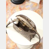 Top Fendi Peekaboo I See U Petite Calf leather Bag