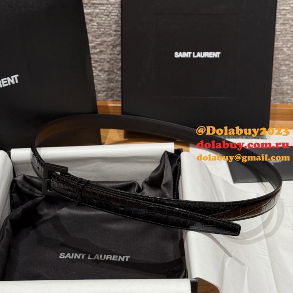 Designer SAINT LAURENT BELT 20MM/30MM