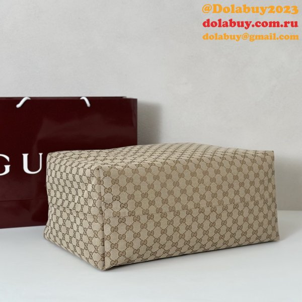 Gucci Canvas Horsebit Hobo Shoulder 864485 Bag