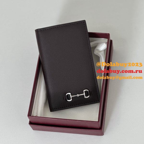 Gucci Card Case Horsebit Bi-fold Wallet 1:1 846952/846950/846951/846954