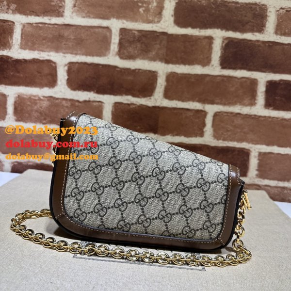 Horsebit Shoulder Gucci Perfect 1955 774209 Fashion Brown Bag