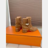 TOP Hermes Saint Germain ankle Suede boot