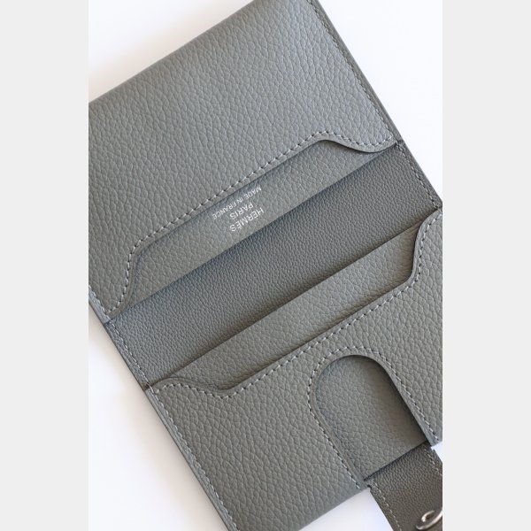 Top Hermes Evergrain R.M.S Passport Holder
