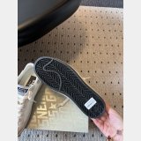 Ball Star in nappa and suede with black glitter star and heel tab