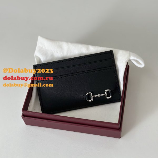 Gucci Card Case Horsebit Bi-fold Wallet 1:1 846952/846950/846951/846954