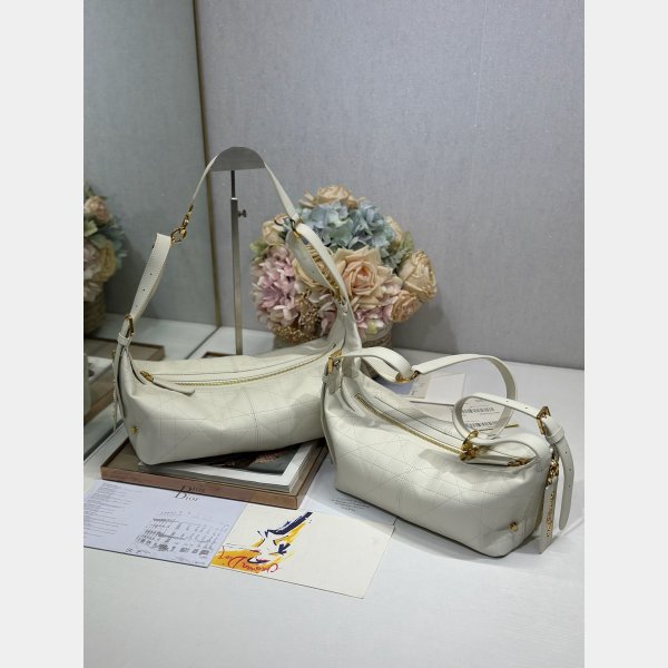 Top Dior D-Journey Bag in Vintage Smooth Calfskin