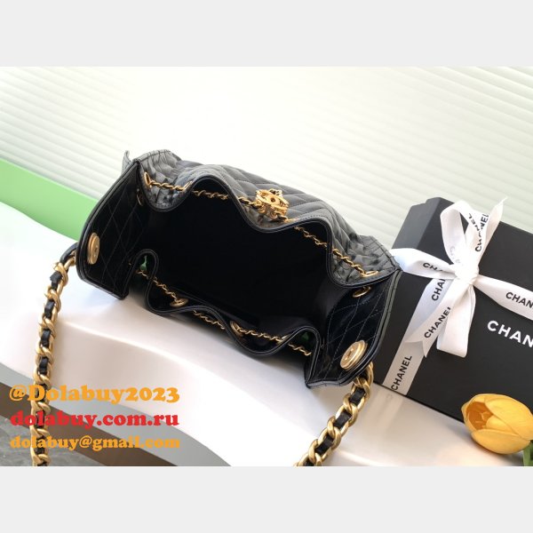 Top Quality CC AS5293 Hobo Calf Leather Handbag