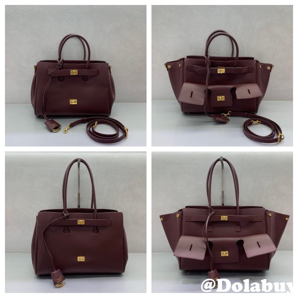 Women's Bel Air Carry All Bag Small/Medium in Dark Burgundy