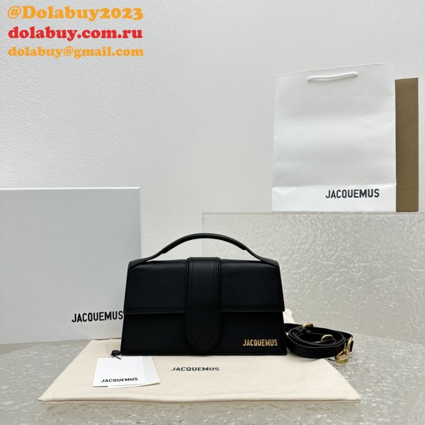 The Jacquemus Bambino Leather Handbag