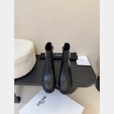 CELINE GARANCE TRIOMPHE STRAP BOOT IN CALFSKIN