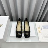 Duplicate DIOR D-Doll BALLET FLAT Designer