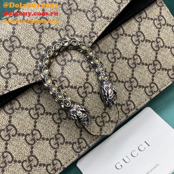 Top Gucci Dionysus small chain shoulder 499623 black