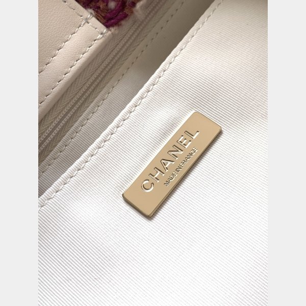 Top Quality Tweed Shearling Lambskin Shopping AS5688 & AS5689 Bag