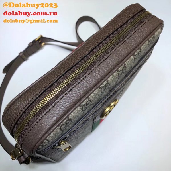 Luxury Gucci AAA+ 547926 GG Supreme Ophidia Small Messenger Bag