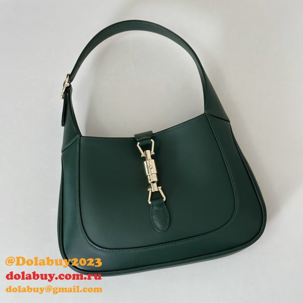 Gucci Jackie 1961 Medium 1:1 Mirror 820415 Green Bag