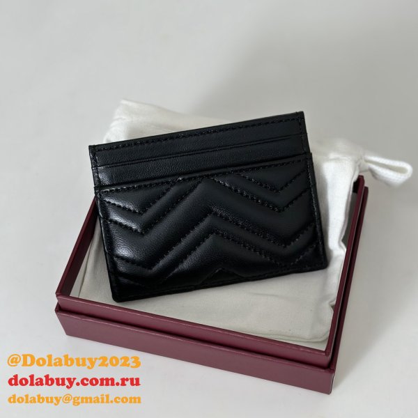 Gucci GG Marmont Card Case 443127 High Quality Bag