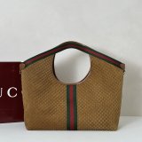 Gucci 853971 Giglio Large Tote GG Canvas Bag