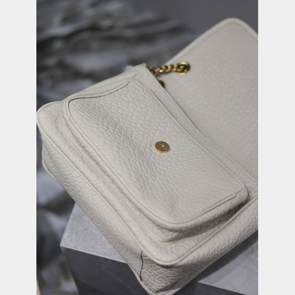 Fashion Saint Laurent Niki Elephant Pattern Spacious 7 Star Bag
