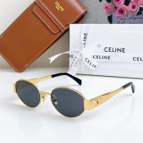 Celine Triomphe Sunglasses in Metal