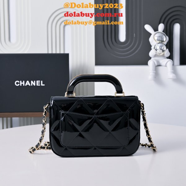 Perfect 1:1 AP4892 Small Clutch Chain Mirror Micro Bags