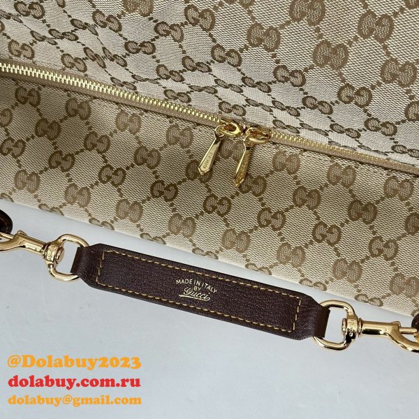 Gucci Canvas Horsebit Hobo Shoulder 864485 Bag