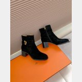 Top Hermes Jill 60 ankle boot suede