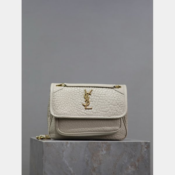 Fashion Saint Laurent Niki Elephant Pattern Spacious 7 Star Bag