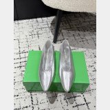 Bottega Veneta Marsell pointed-toe Leather Ballerina Shoes