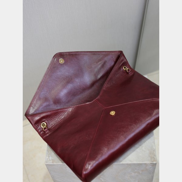 YSL Envelope-style Chain Clutch 841702