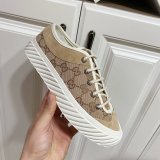 Perfect Dolabuy 1:1 Mirror Replica Gucci GG Canvas Shoes