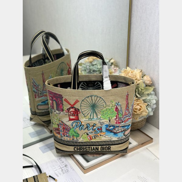Dior Souvenir Soft Dior Book Tote PAIRS