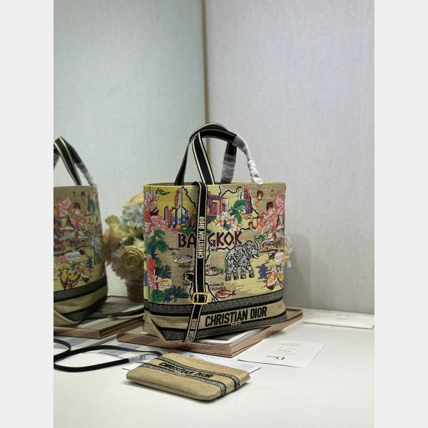 Dior Souvenir Soft Dior Book Tote Bangkok