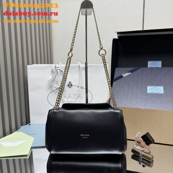 Top Prada Tumulte Small Nappa Leather Bag