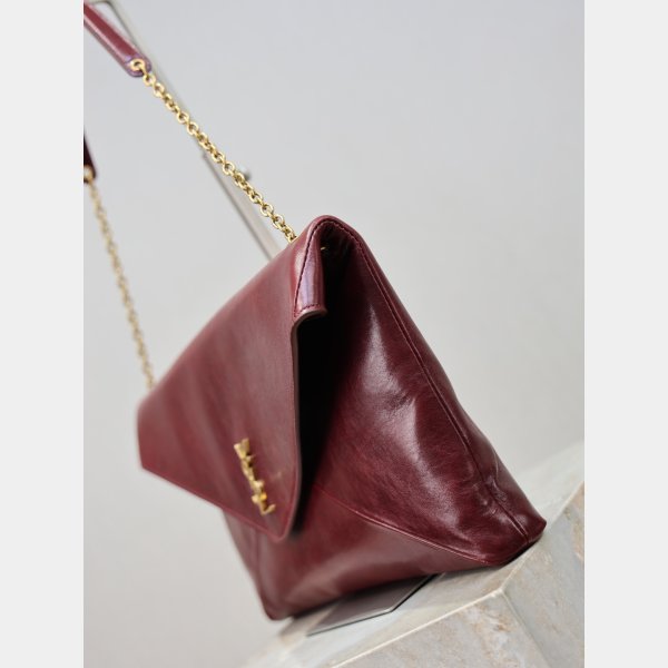 YSL Envelope-style Chain Clutch 841702