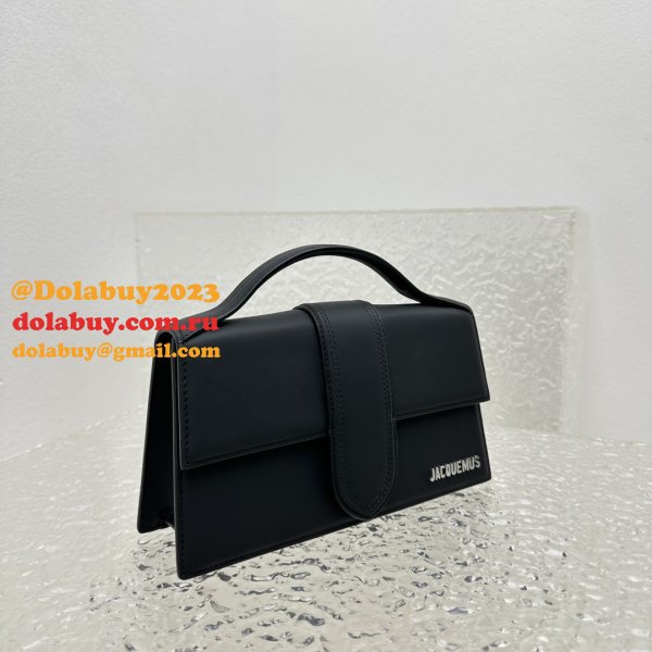 The Jacquemus Bambino Leather Handbag