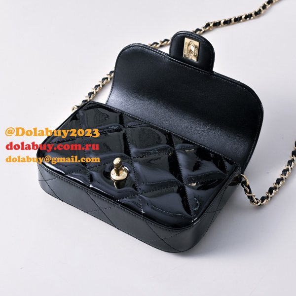 Perfect 1:1 AP4892 Small Clutch Chain Mirror Micro Bags