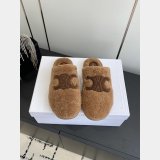 CELINE PITEA CLOG IN SUEDE CALFSKIN