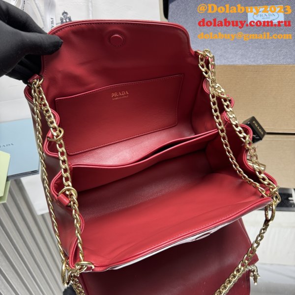 Top Prada Tumulte Small Nappa Leather Bag