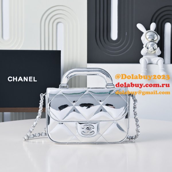 Perfect 1:1 AP4892 Small Clutch Chain Mirror Micro Bags