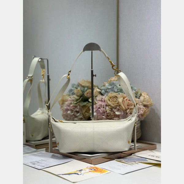 Top Dior D-Journey Bag in Vintage Smooth Calfskin