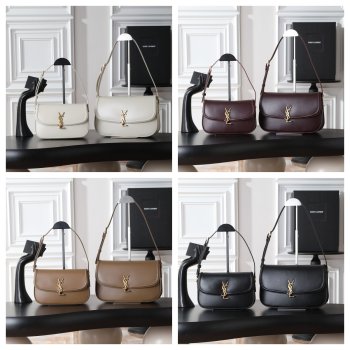 SAINT LAURENT Solferino Leather Bag 832330/832332