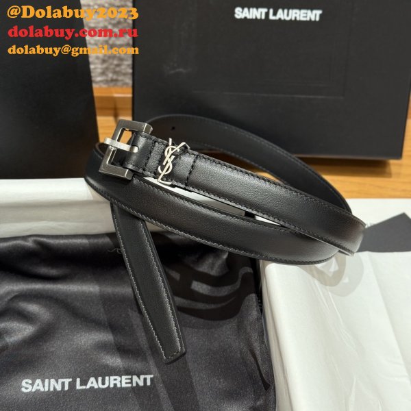 Designer SAINT LAURENT BELT 20MM/30MM