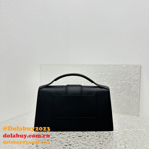 The Jacquemus Bambino Leather Handbag