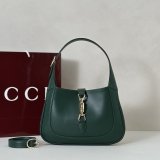 Gucci Jackie 1961 Medium 1:1 Mirror 820415 Green Bag