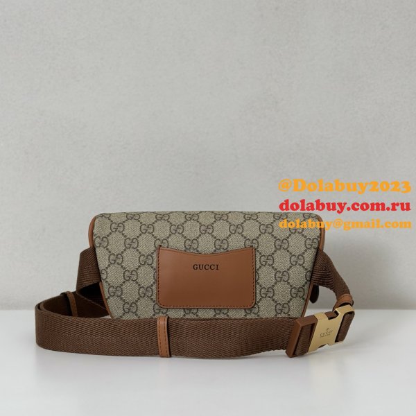 Gucci 821165/821162 GG Emblem Small Belt Knockoff Bag