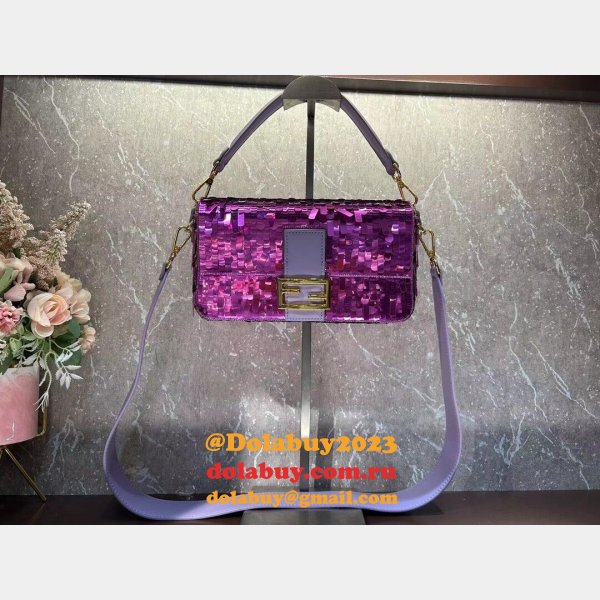 whloesale Fendi Sequin Baguette Bag