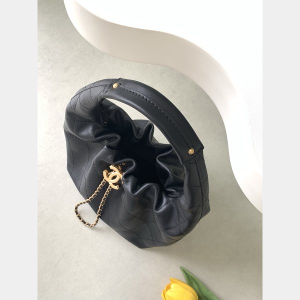 Fashion Large Hobo AS5976 & AS5967 Black Bag